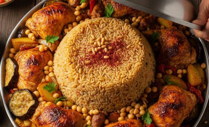 how-to-make-chicken-maqluba-rice