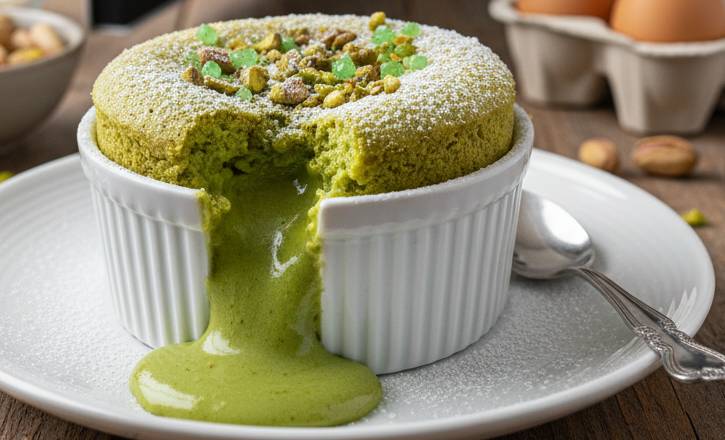 Pistachio-lava-cake-recipe-microwave