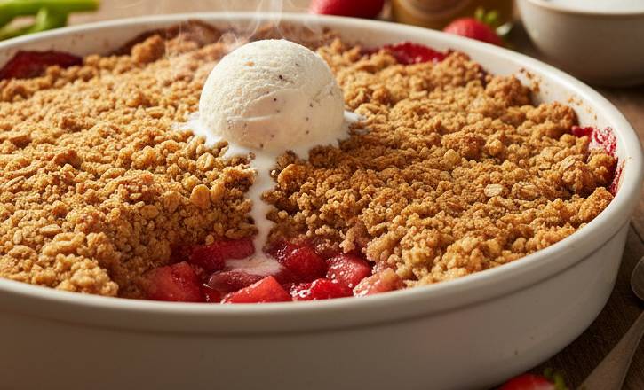 how-to-cook-rhubarb-yummy-strawberry-and-malt-crumble