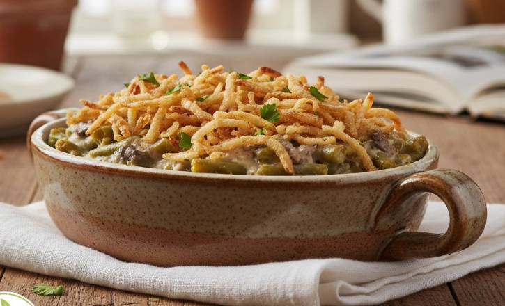 Green-bean-casserole-for-one