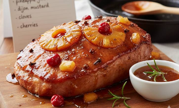 glazed-ham-steak-recipe